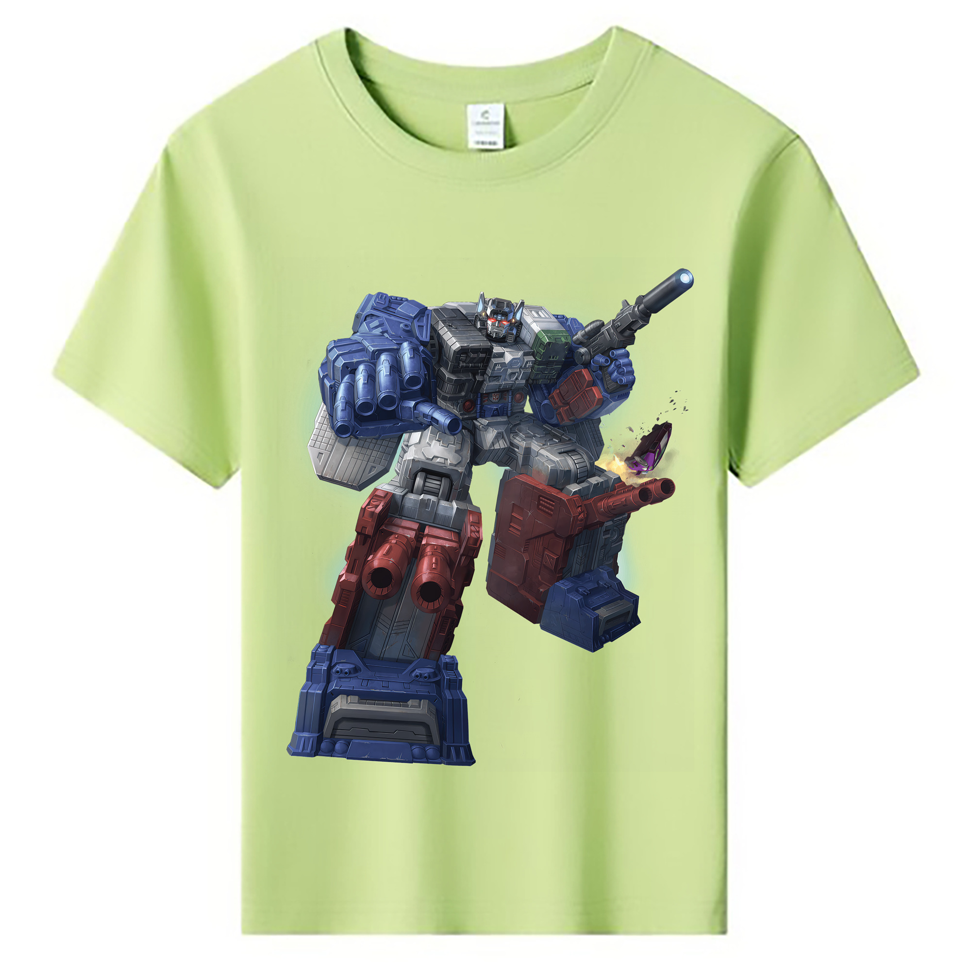 （画像用） Transformers トランスフォーマー 綿100％キッズTシャツ（フロントプリント）